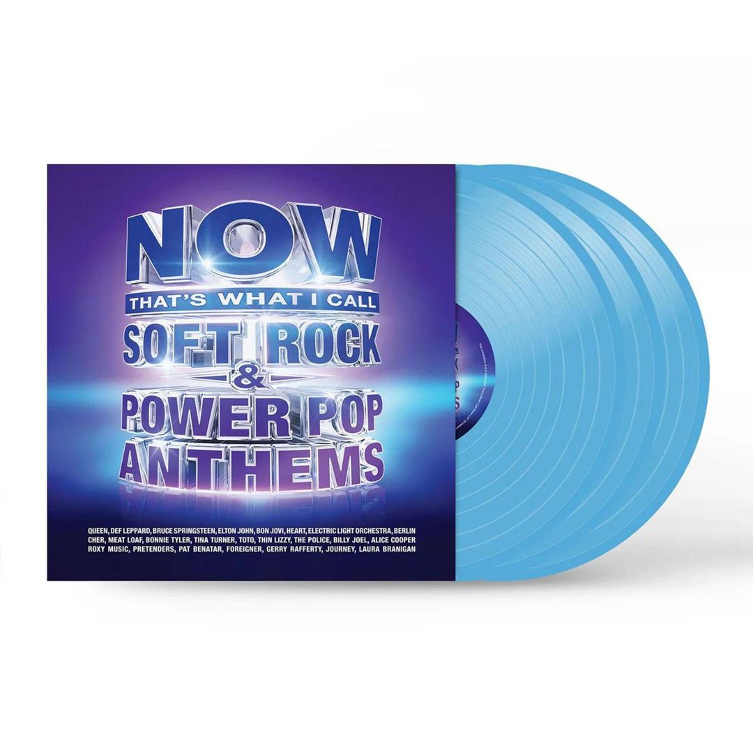 Now That's What I Call Soft Rock & Power Pop Anthems [Ious - Blue Colored Vinyl] cover art