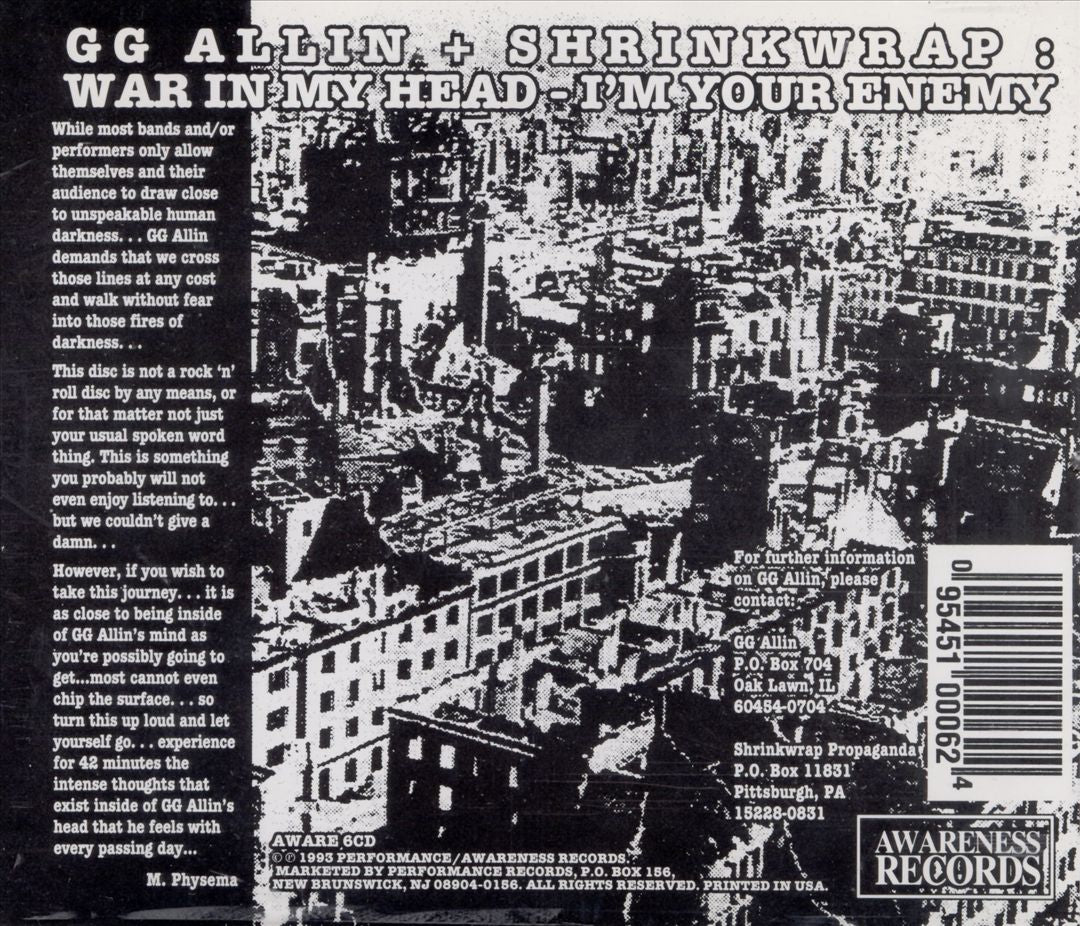 War in My Head cover art