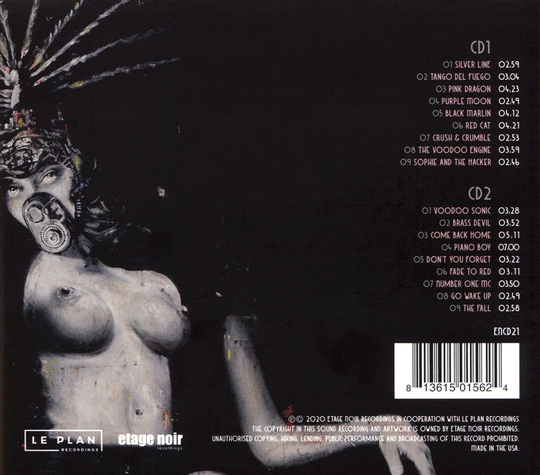 Voodoo Sonic: The Album cover art