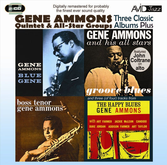 Three Classic Albums Plus: Groove Blues/Boss Tenor/Blue Gene cover art