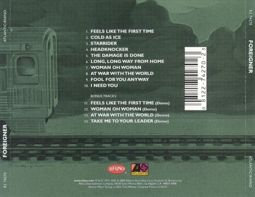 Foreigner [Bonus Tracks] cover art