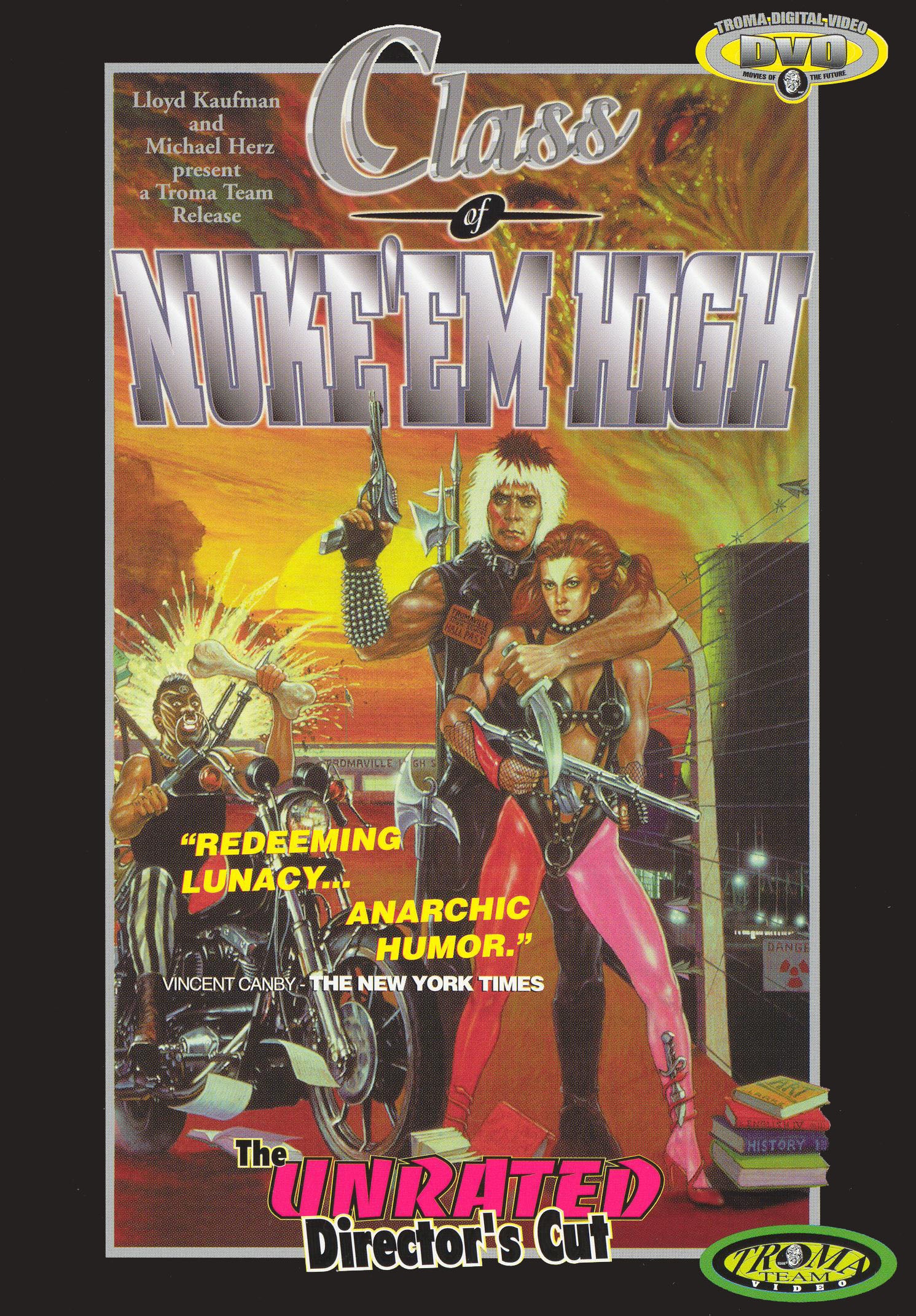 Class of Nuke'Em High cover art