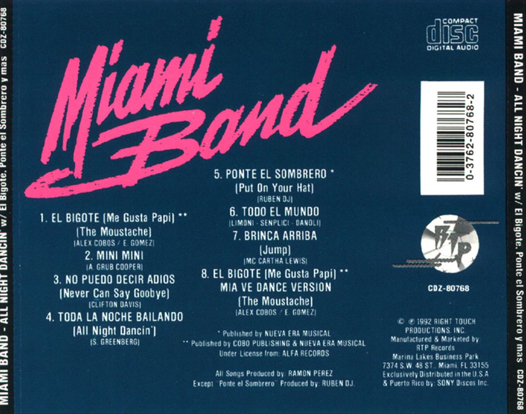Miami Band cover art