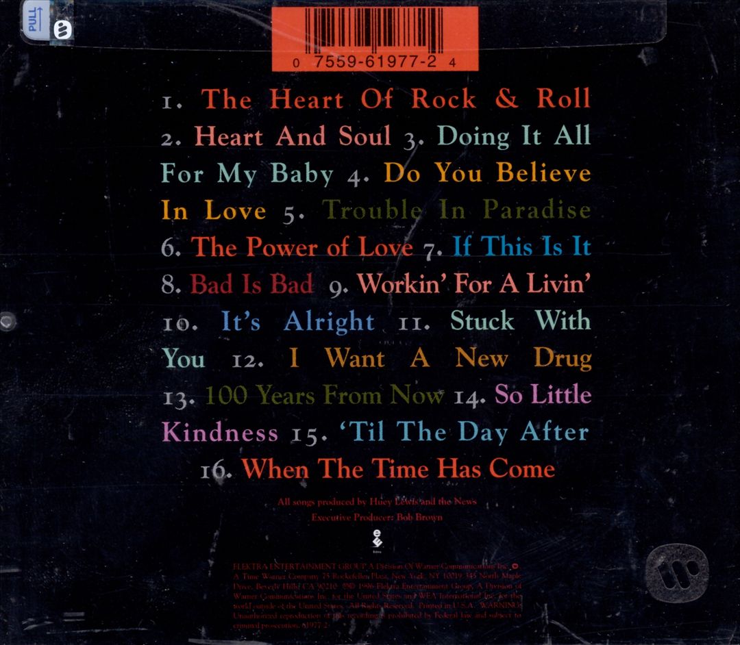 Time Flies: The Best of Huey Lewis & the News cover art