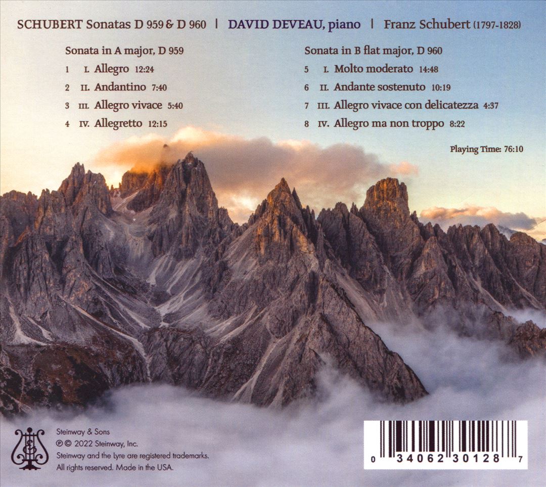 Schubert: Sonatas D 959 & D 960 cover art