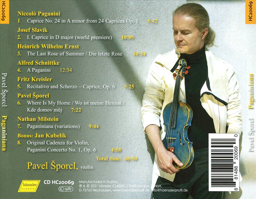 Paganiniana cover art