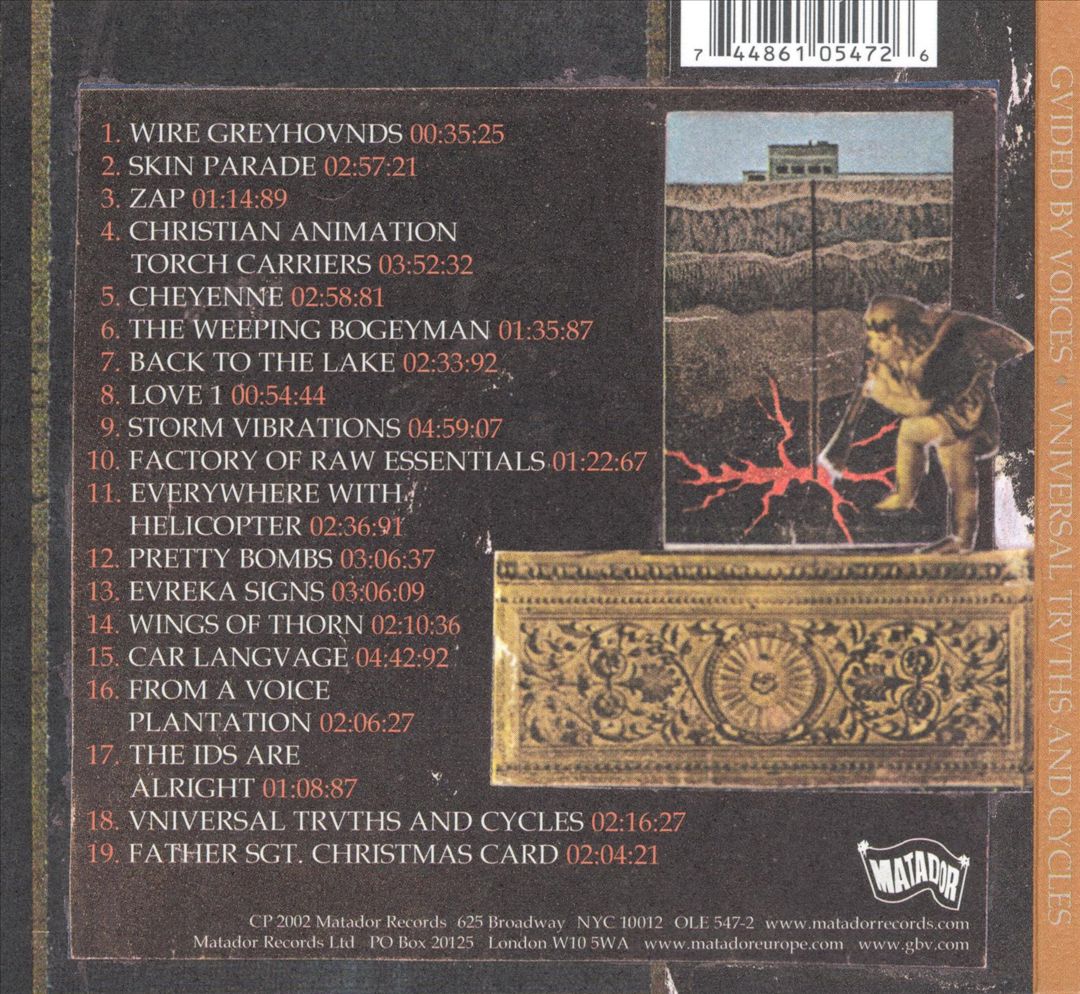 Universal Truths and Cycles cover art