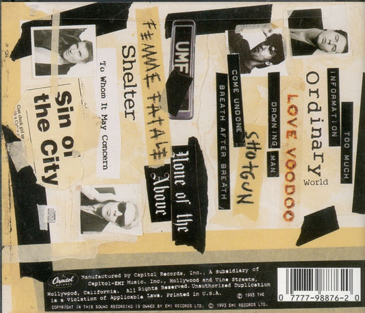 Duran Duran (The Wedding Album) cover art