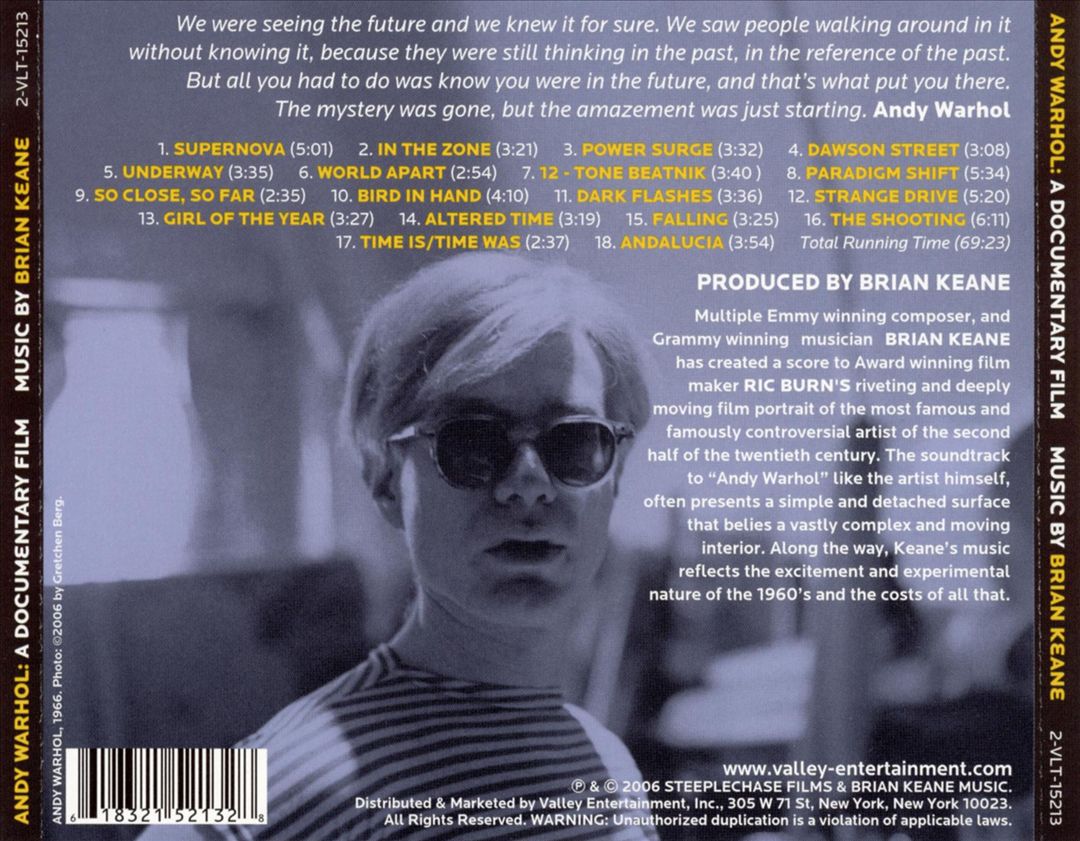 Andy Warhol: A Documentary cover art