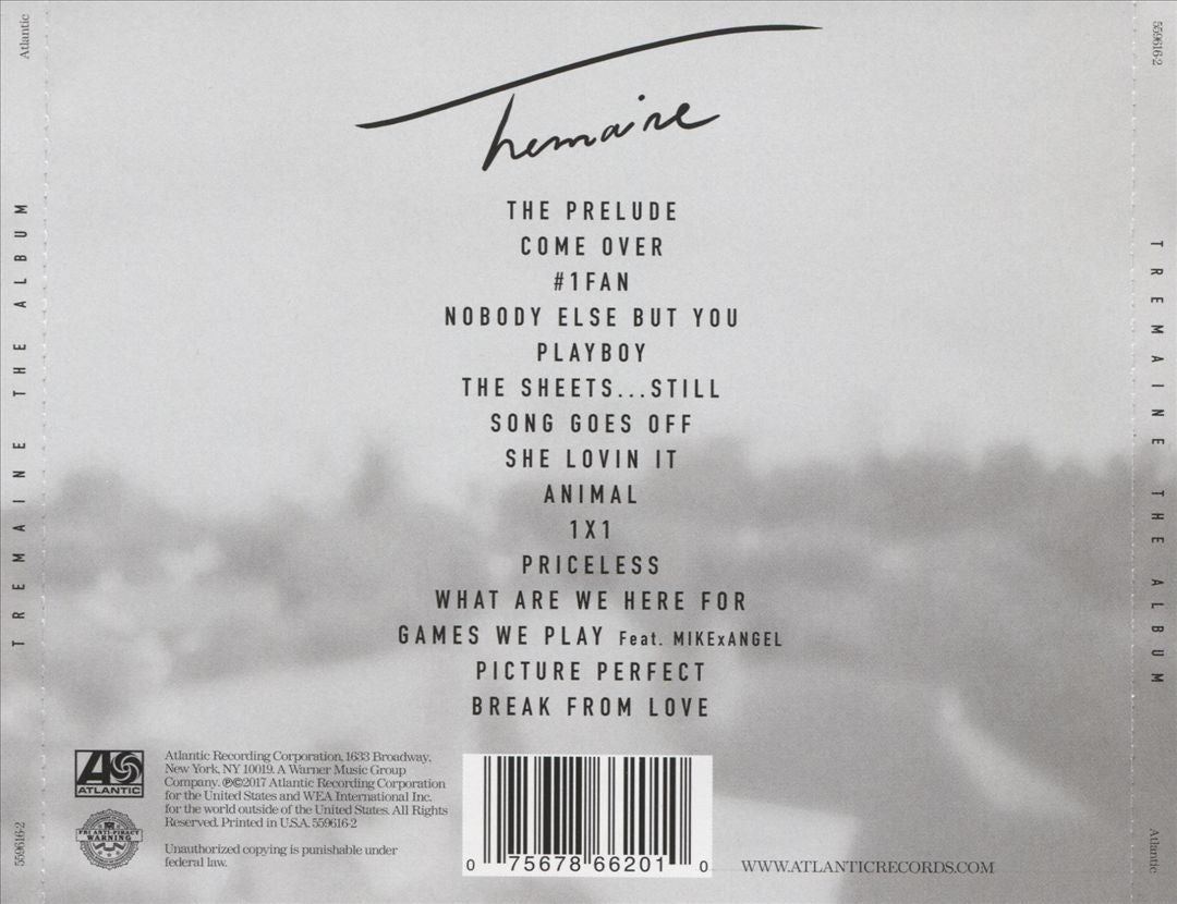 Tremaine the Album cover art