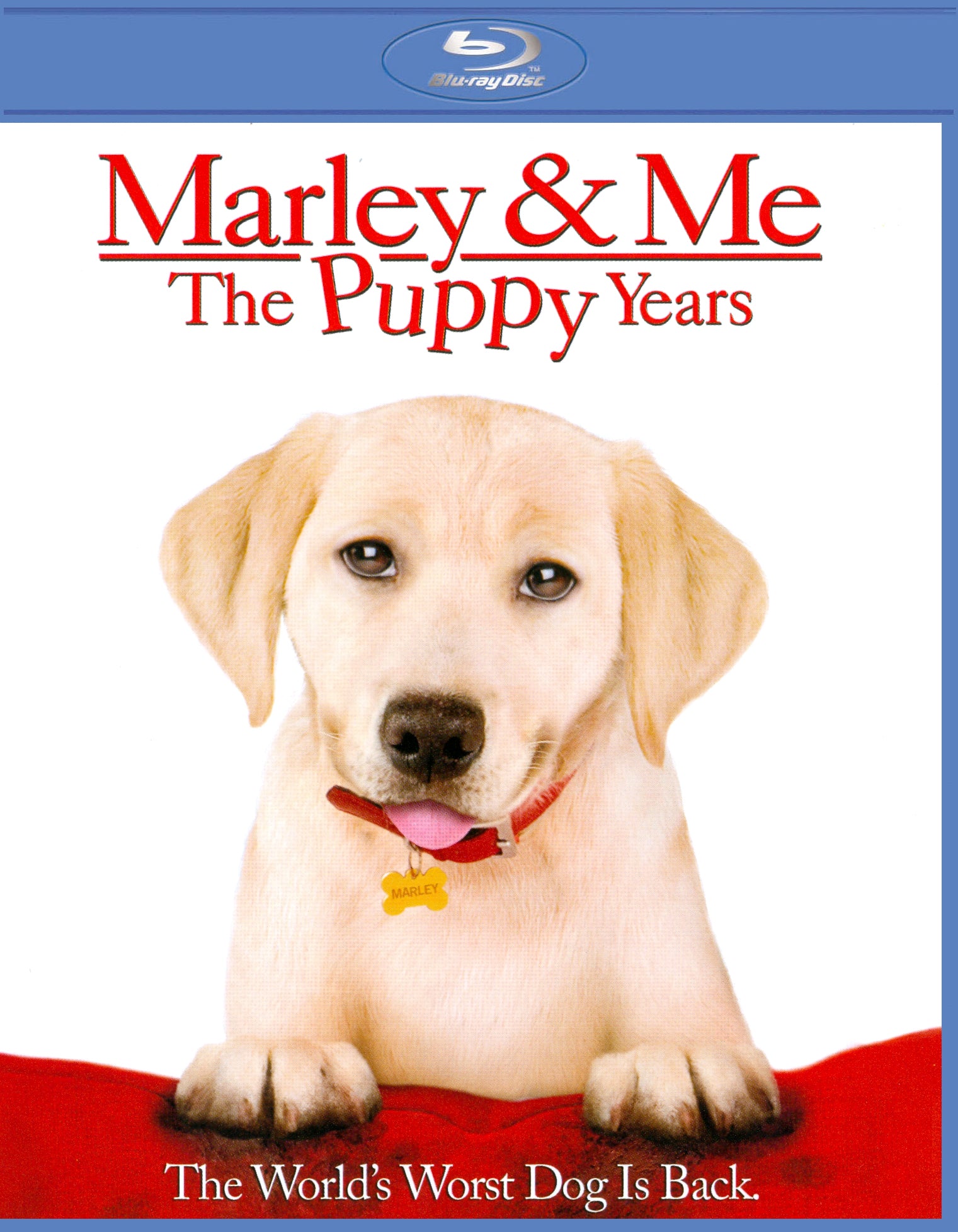 Marley & Me: The Puppy Years [Blu-ray] cover art