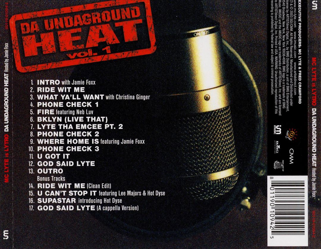 Da Undaground Heat, Vol. 1 cover art