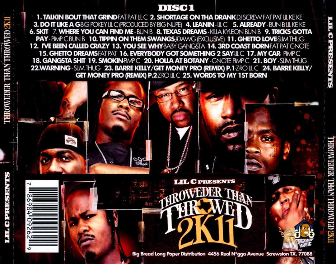 Throweder Than Throwed 2K11 cover art