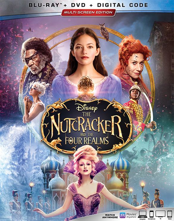 Nutcracker and the Four Realms [Includes Digital Copy] [Blu-ray/DVD] cover art
