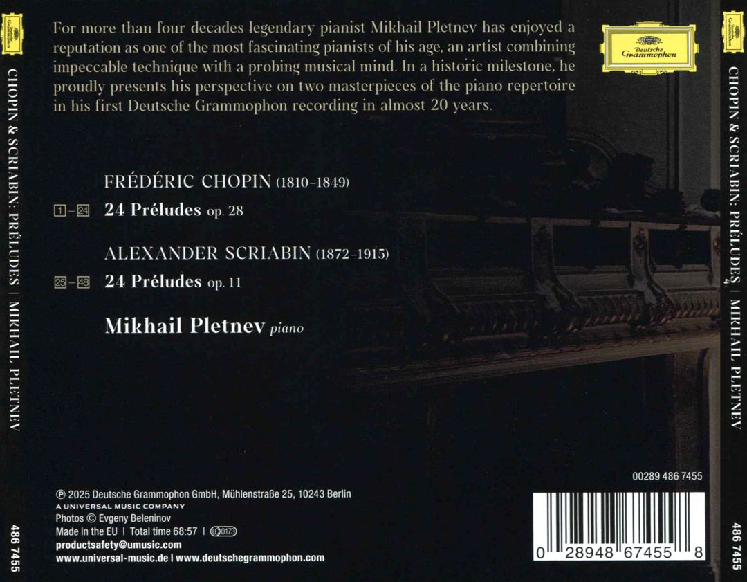 Chopin & Scriabin: Preludes cover art