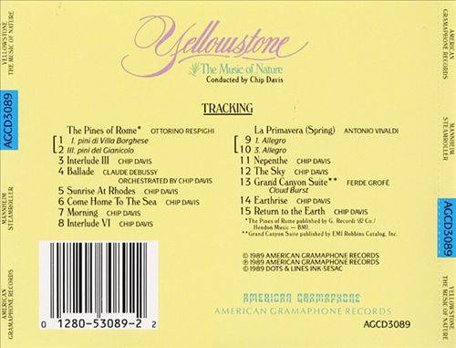 Yellowstone: The Music of Nature cover art