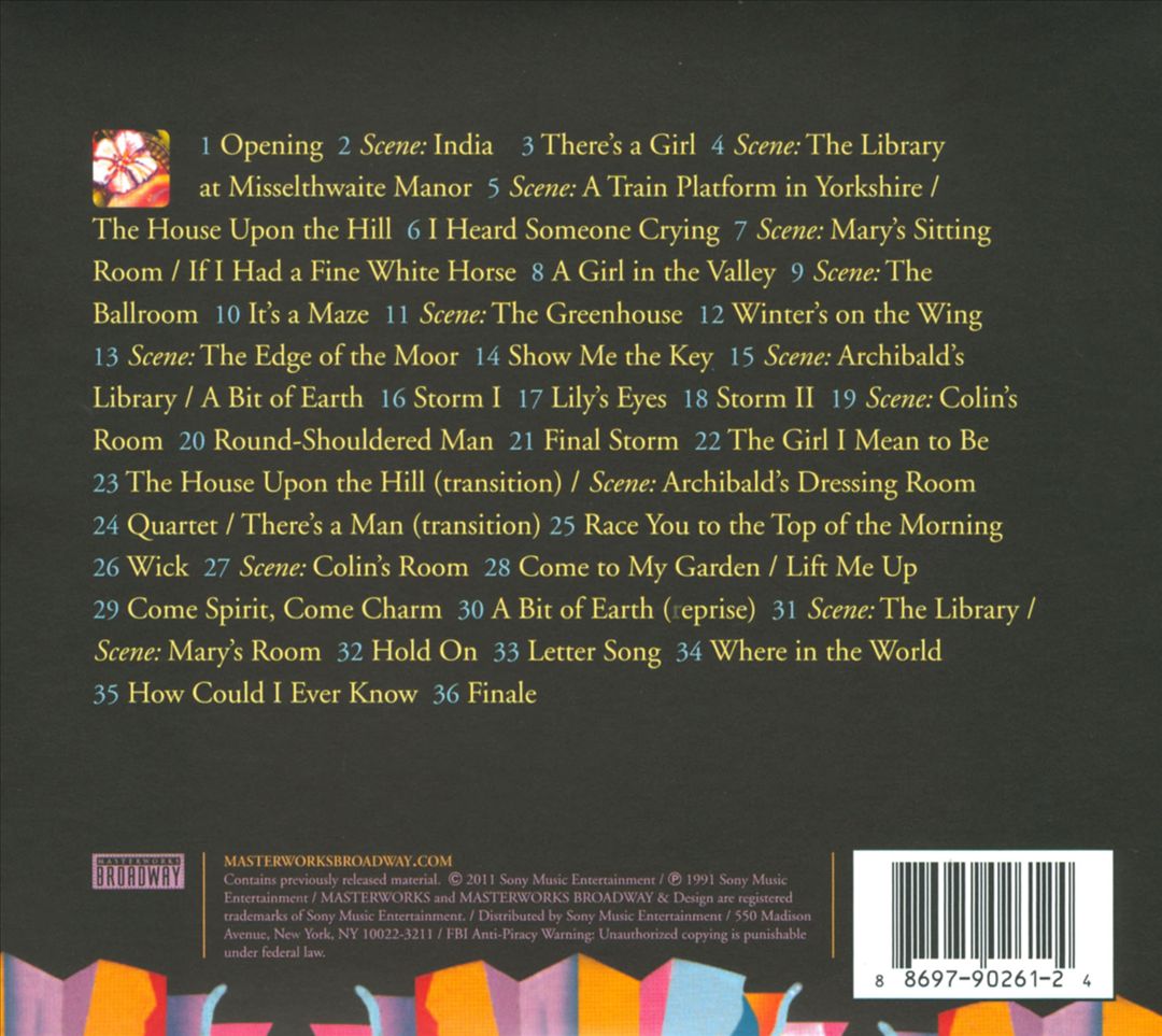 Secret Garden [Original Broadway Cast] cover art
