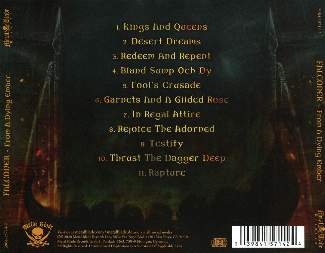 From a Dying Ember cover art