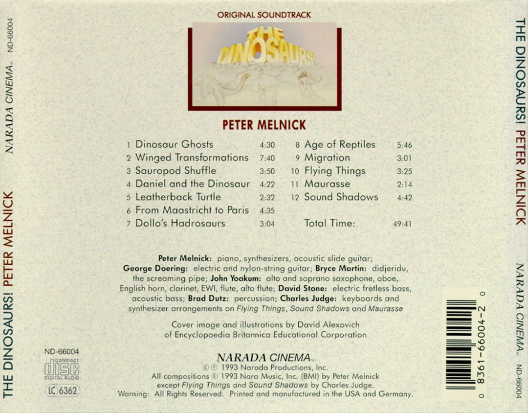 Dinosaurs! cover art