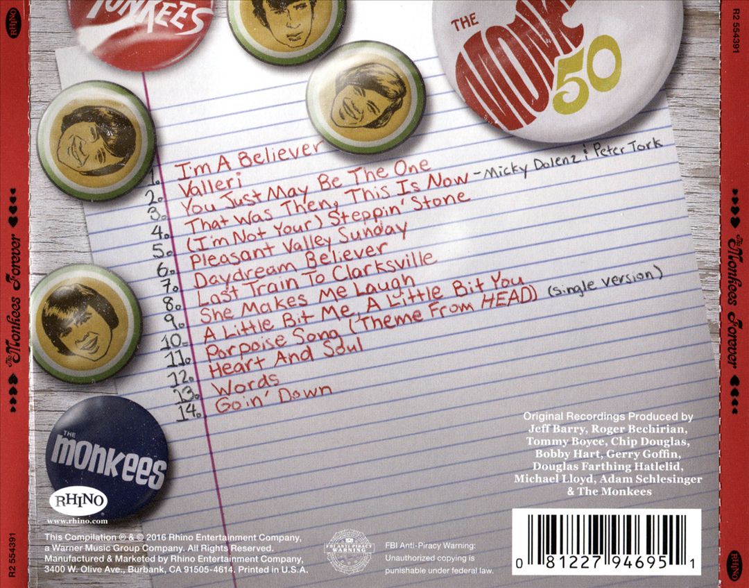 Forever the Monkees cover art