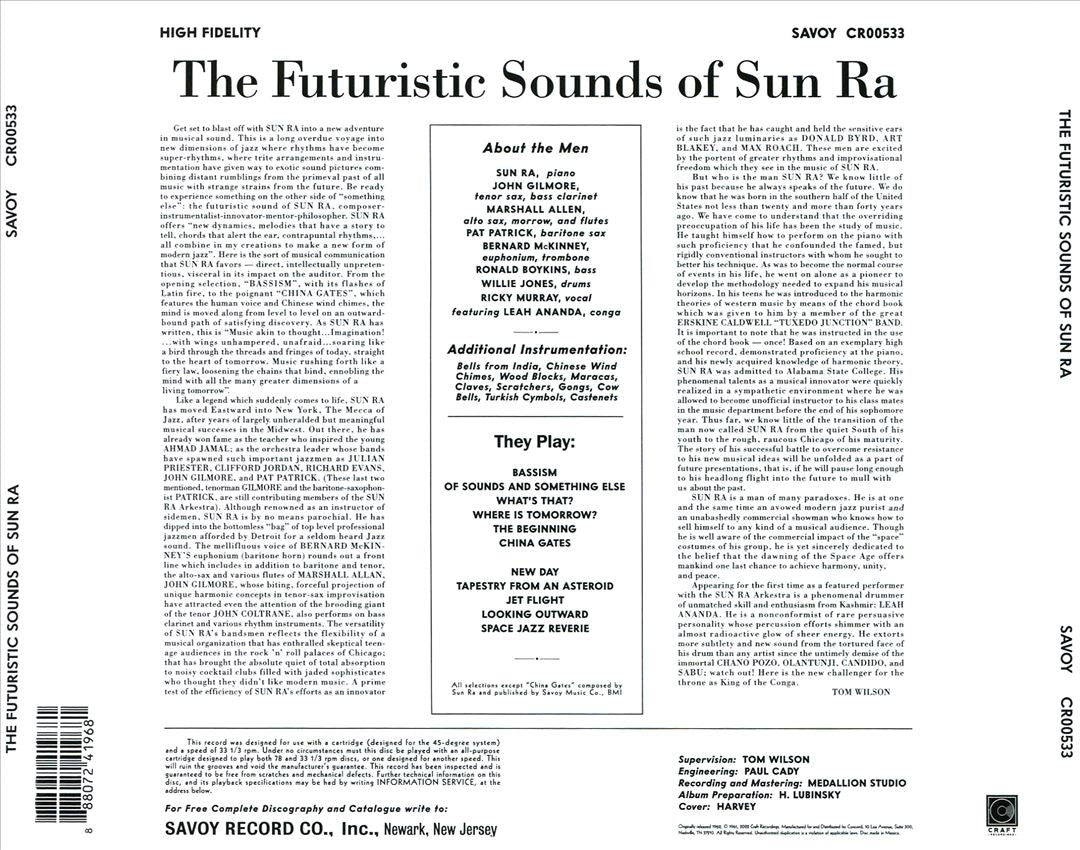 Futuristic Sounds of Sun Ra cover art