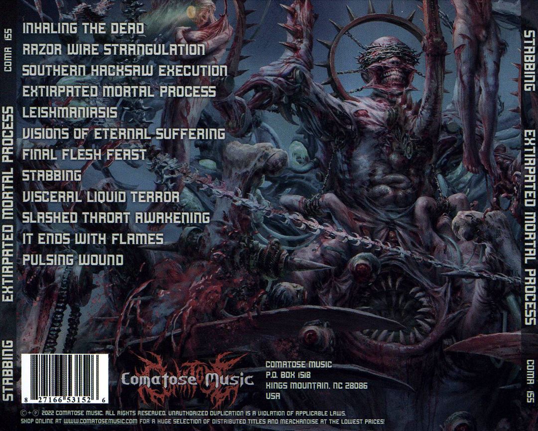 Extirpated Mortal Process cover art