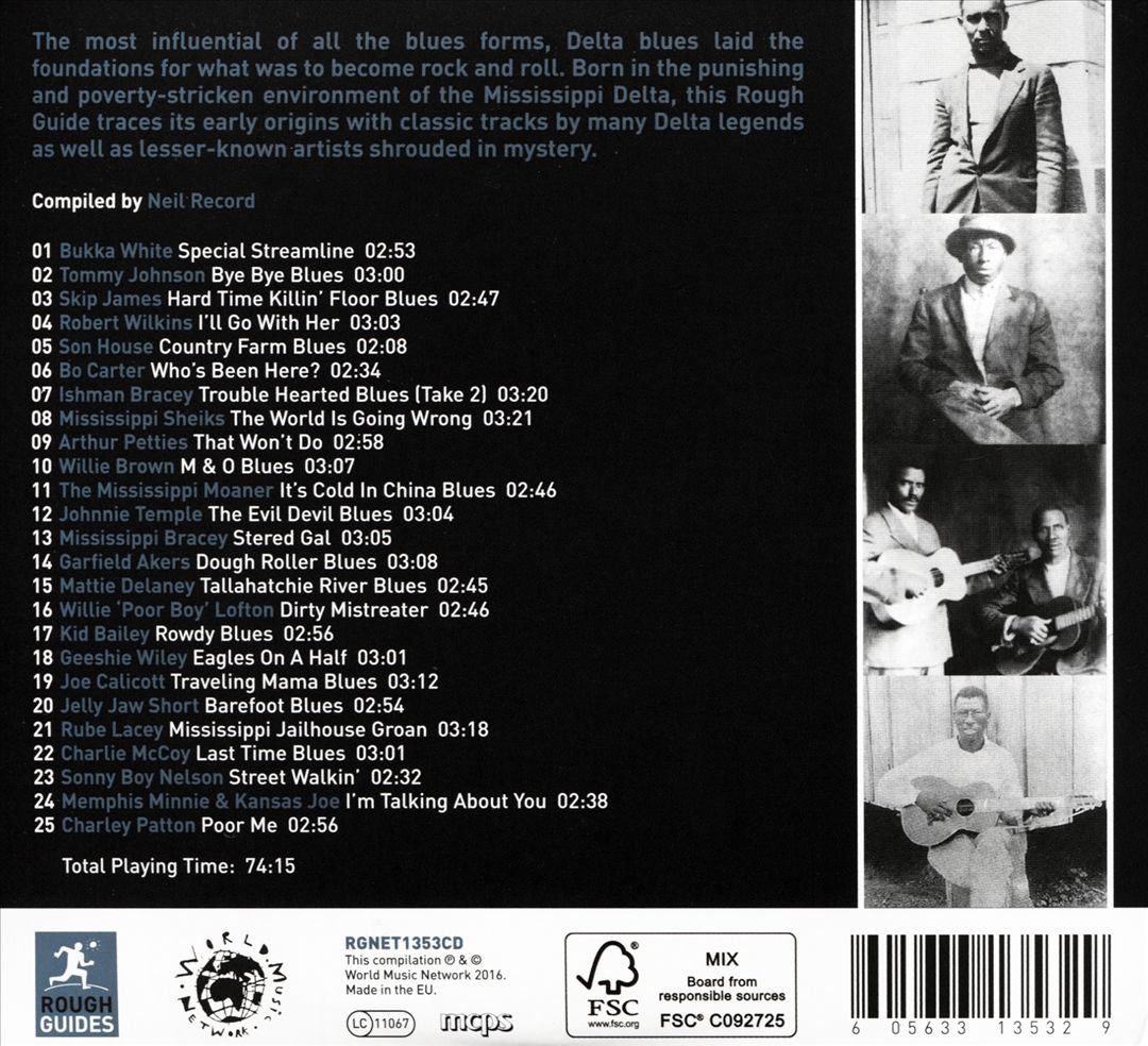 Rough Guide to Delta Blues cover art