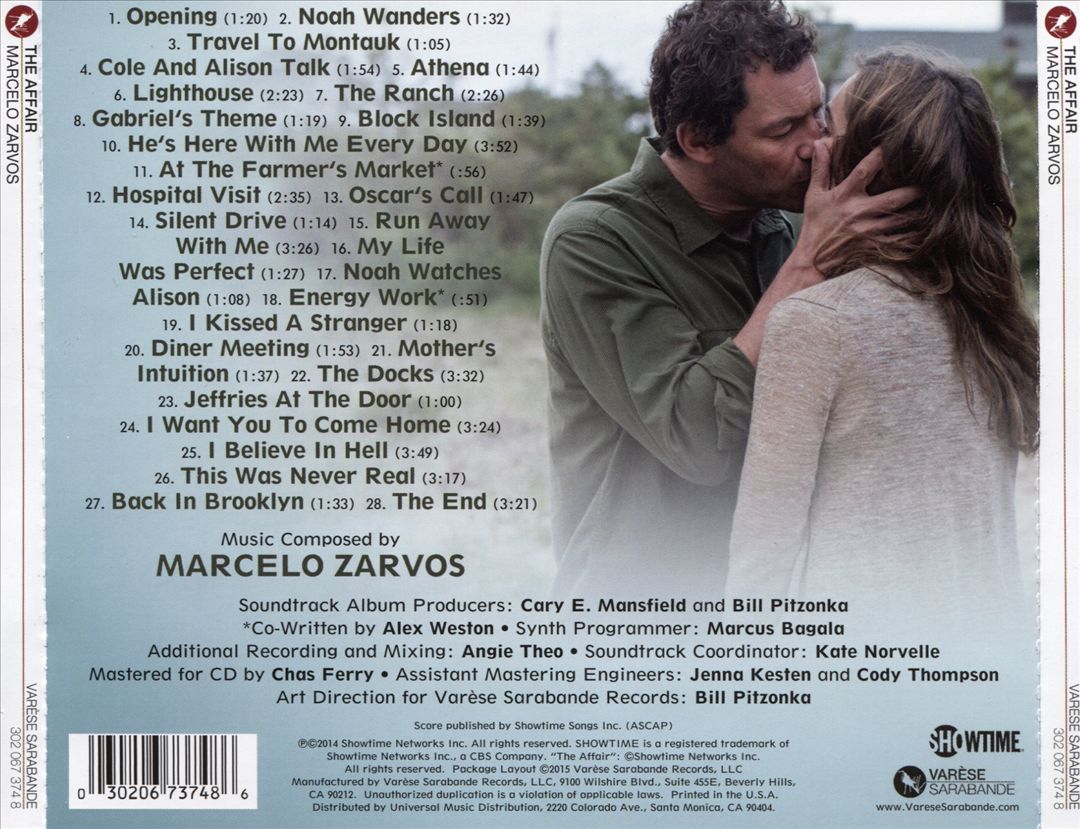 Affair [Music from the Original Series] cover art