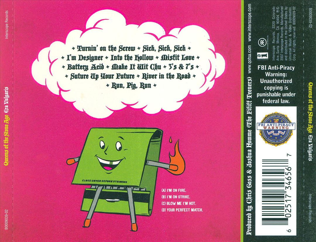 Era Vulgaris cover art