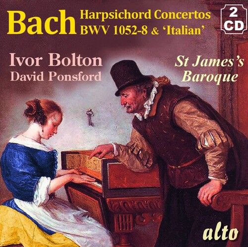Bach: Harpsichord Concertos BWV 1052-8 & 'Italian' cover art