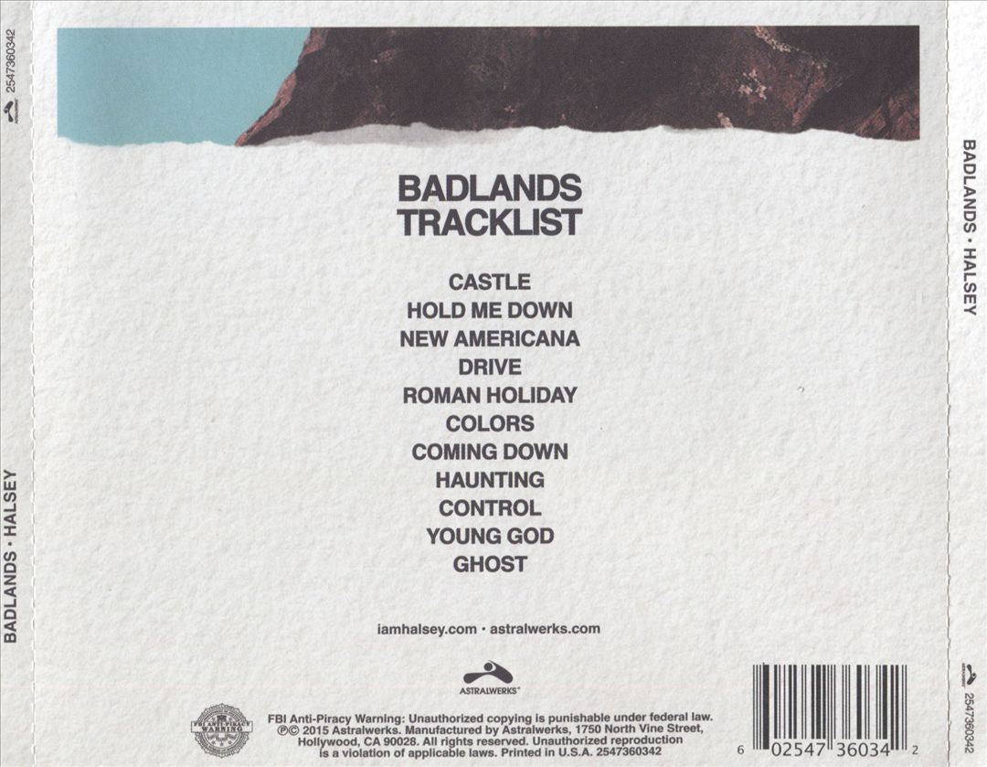 Badlands cover art