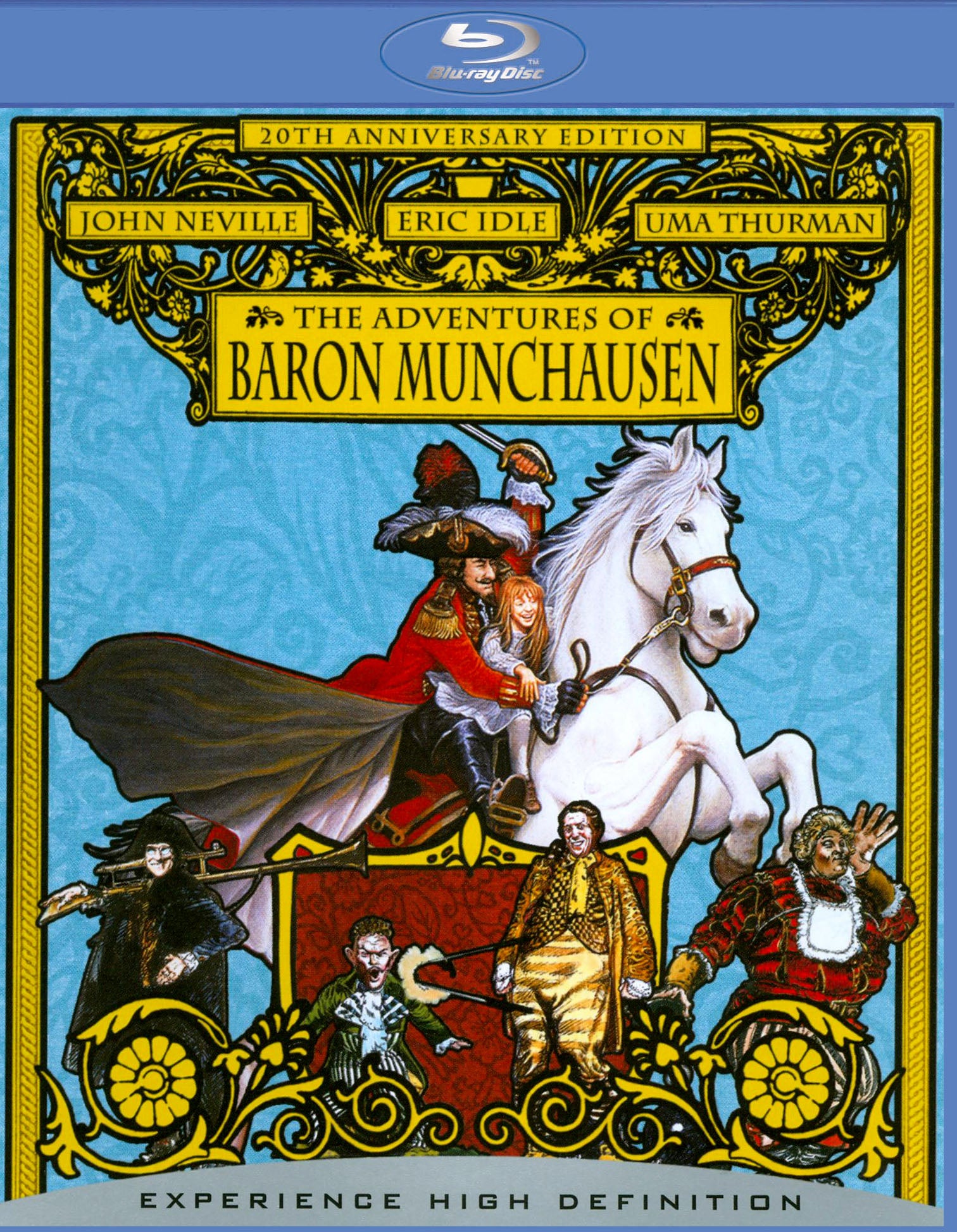 Adventures of Baron Munchausen [Blu-ray] cover art