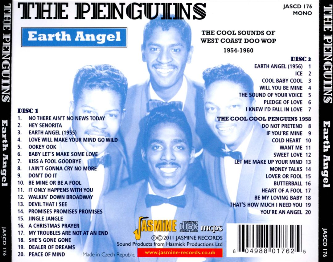 Earth Angel: The Cool Sounds of West Coast Doo Wop 1954-1960 cover art