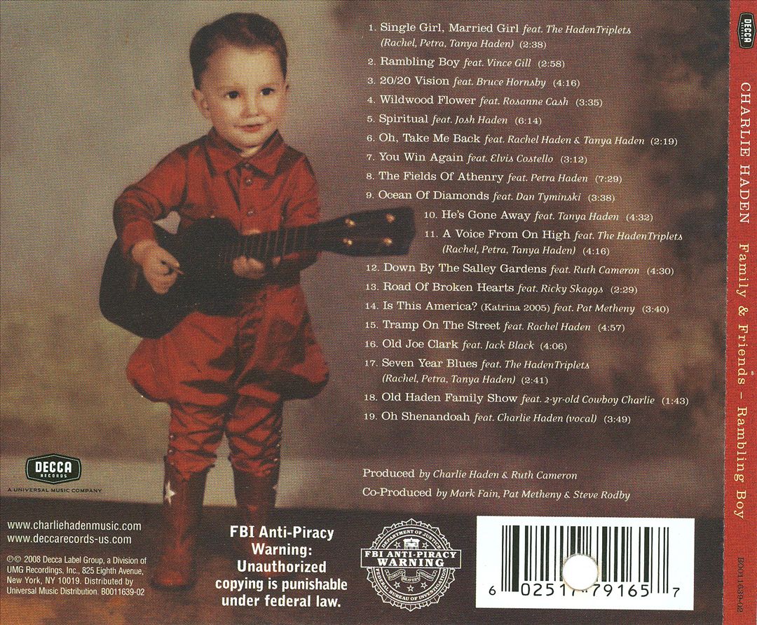 Family & Friends: Rambling Boy cover art