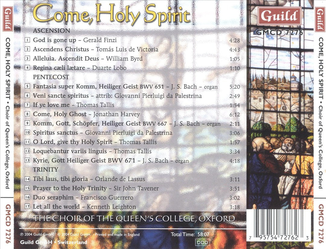 Come, Holy Spirit: Music for Ascension, Pentecost & Trinity cover art