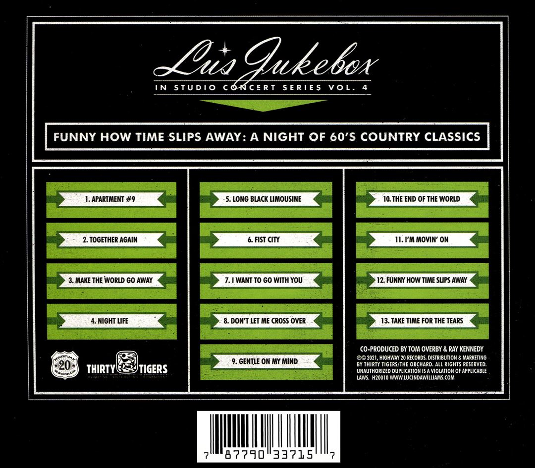 Lu's Jukebox, Vol. 4: Funny How Time Slips Away - A Night of '60s Country Classics cover art