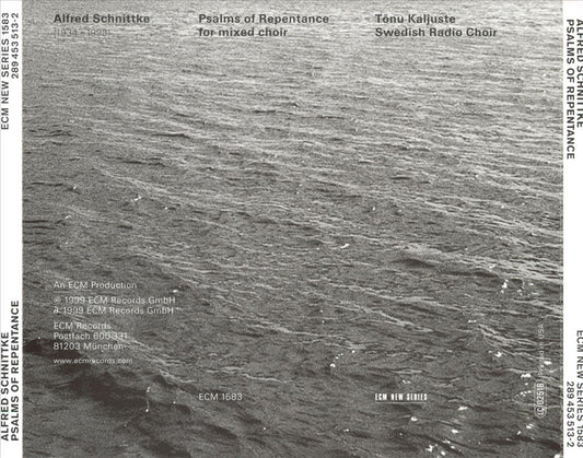 Alfred Schnittke: Psalms of Repentance cover art