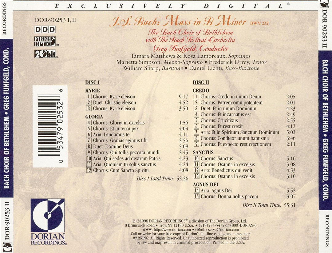 Bach: Mass in B minor cover art