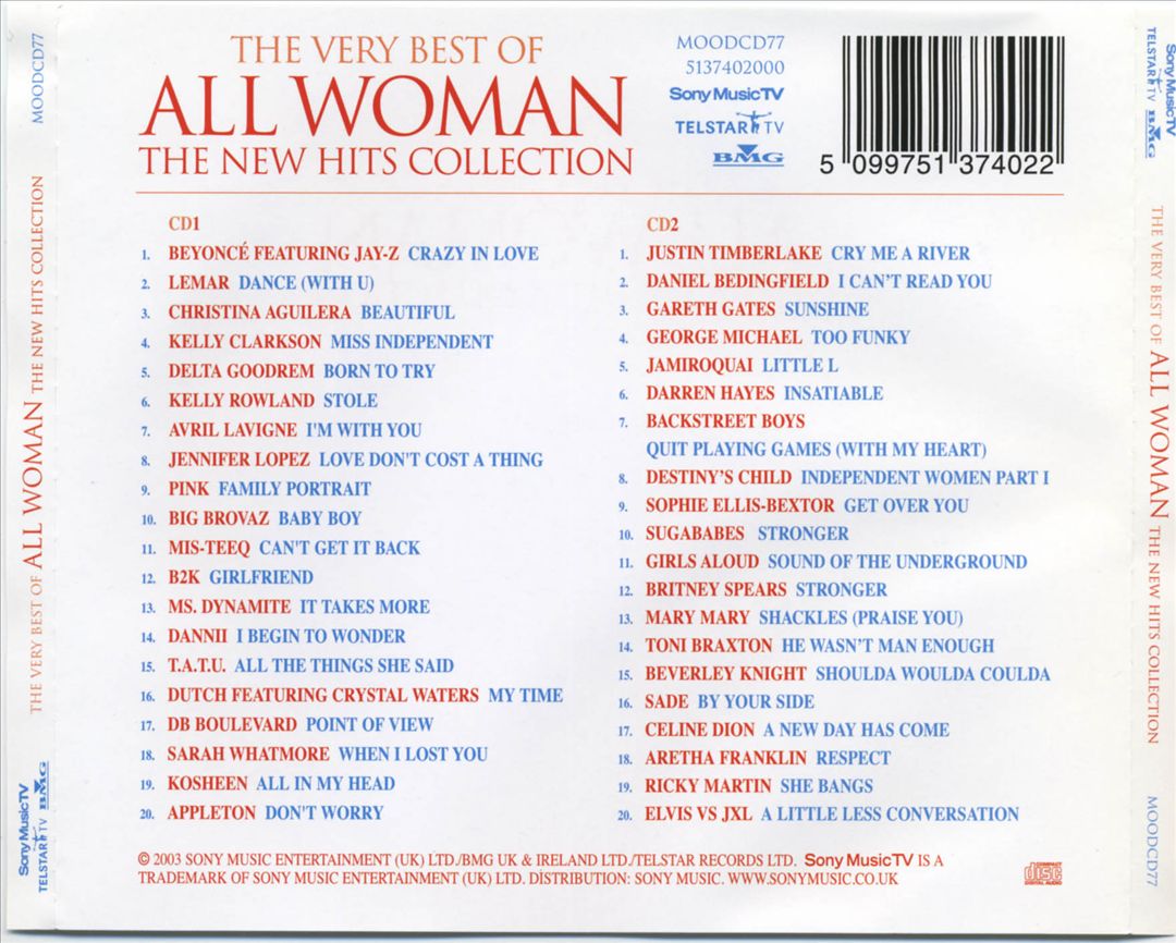 Very Best of All Woman [2003] cover art