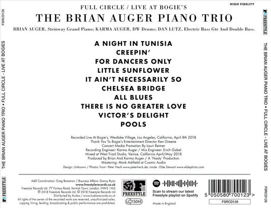 Full Circle: Live at Bogie's cover art