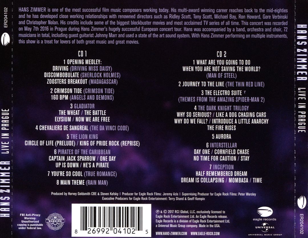 Live in Prague cover art