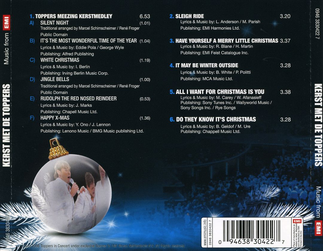 Kerst Met de Toppers cover art