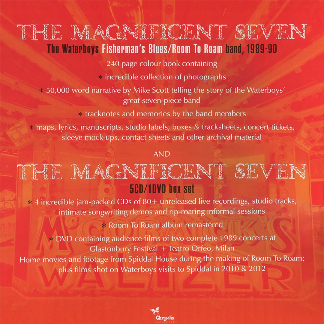 Magnificent Seven: The Waterboys Fisherman's Blues/Room to Roam Band 1989-1990 cover art