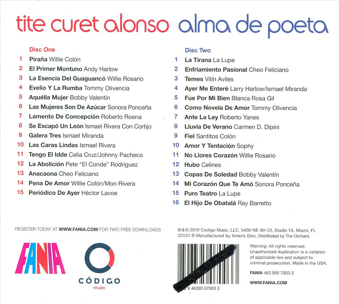 Man and His Songs: Alma de Poeta cover art
