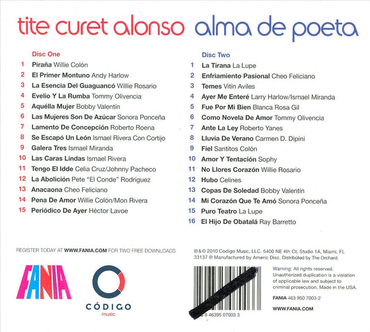 Man and His Songs: Alma de Poeta cover art