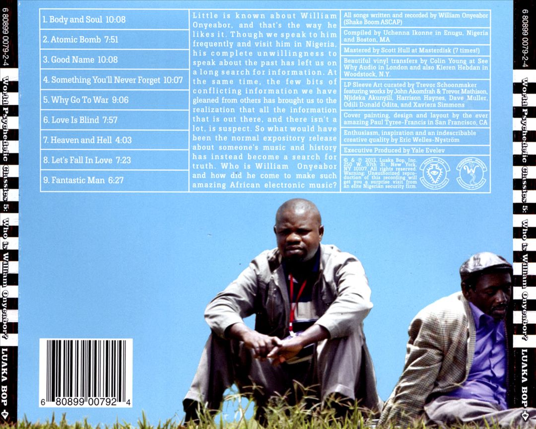 World Psychedelic Classics, Vol. 5: Who Is William Onyeabor? cover art