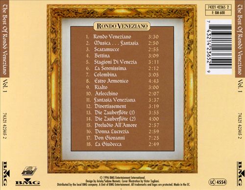 Best of Rondò Veneziano, Vol. 1 [1996] cover art