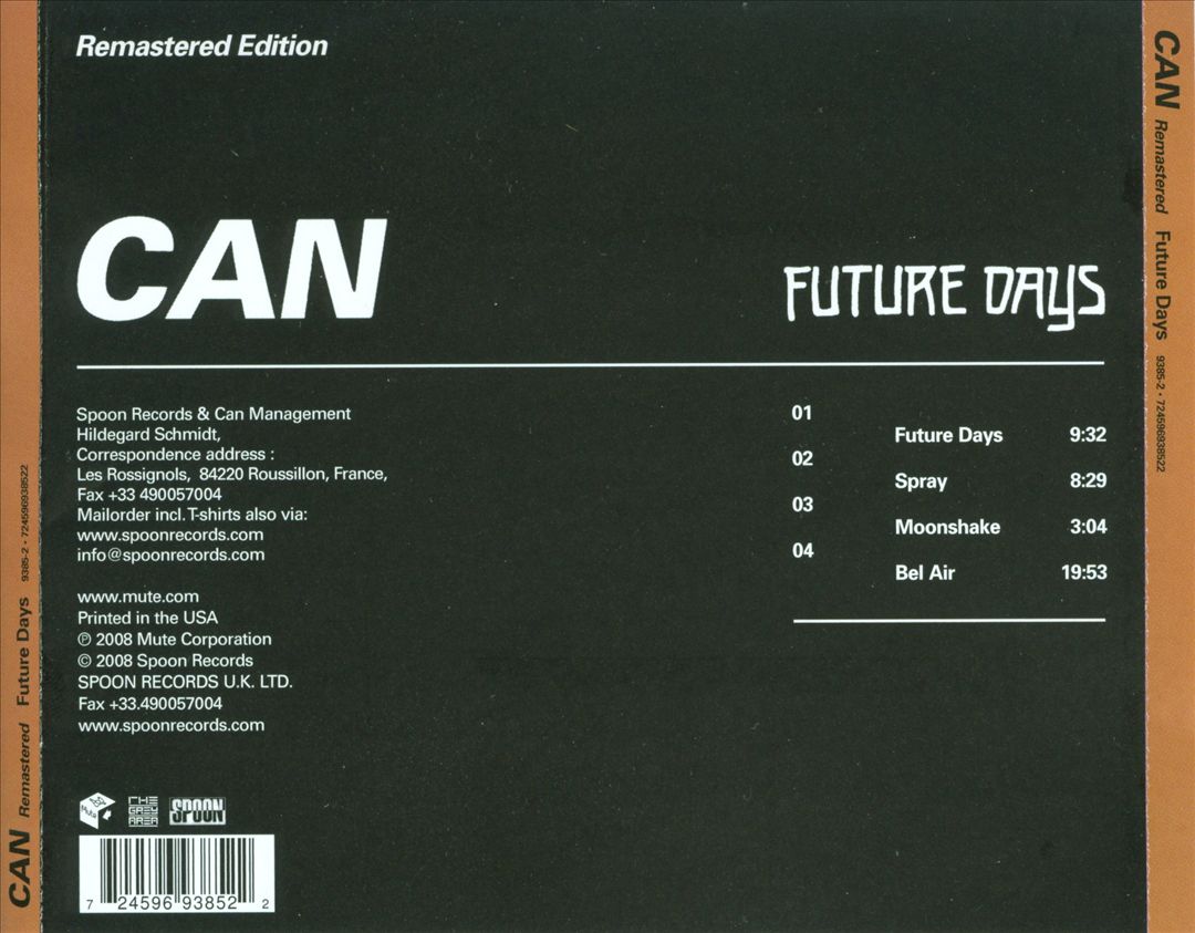 Future Days cover art