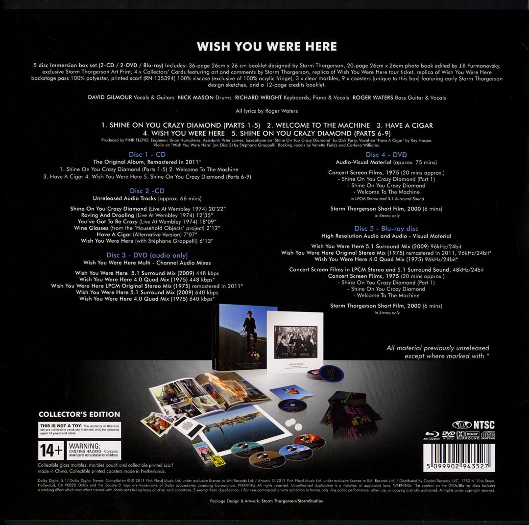 Wish You Were Here [Immersion Edition] cover art