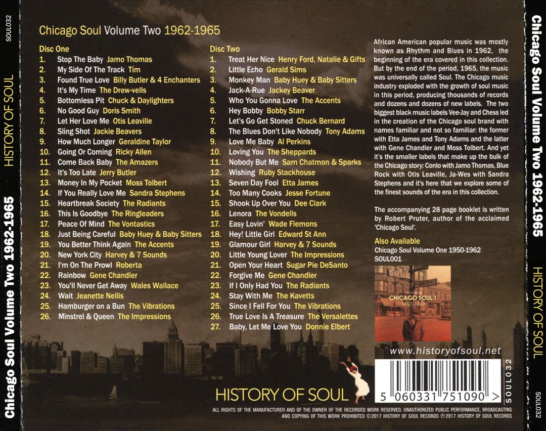 Chicago Soul, Vol. 2: 1962-1965 cover art